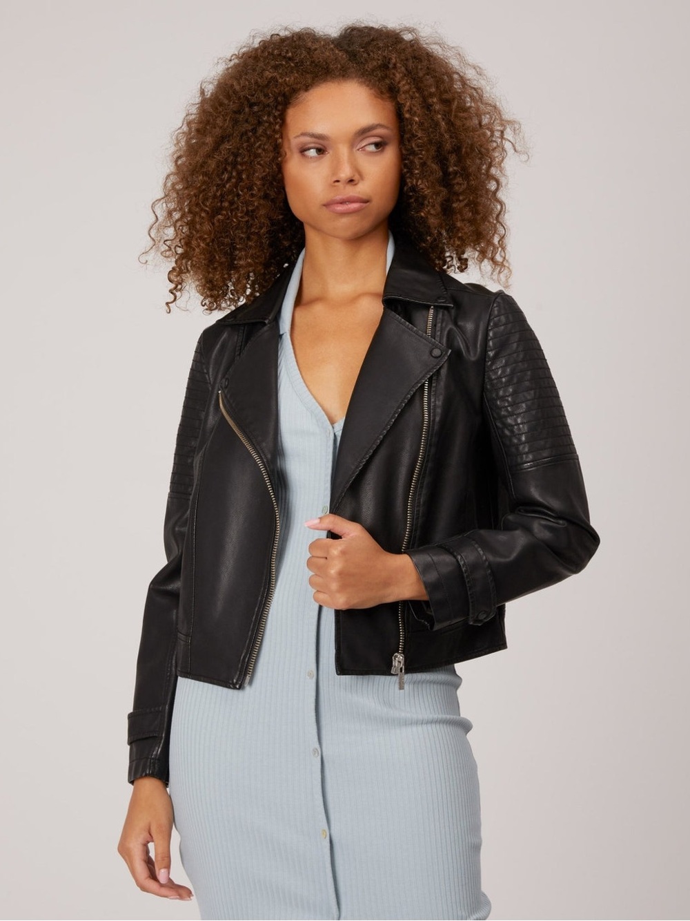Matt & Nat Savina Faux Leather Moto Jacket - #299